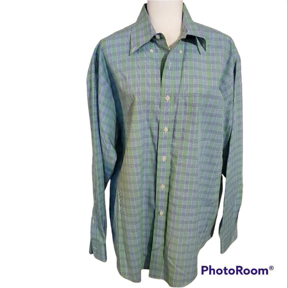 Brooks Brothers Original Button Plaid Shirt  L